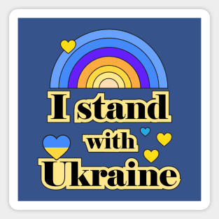 I stand with Ukraine Magnet